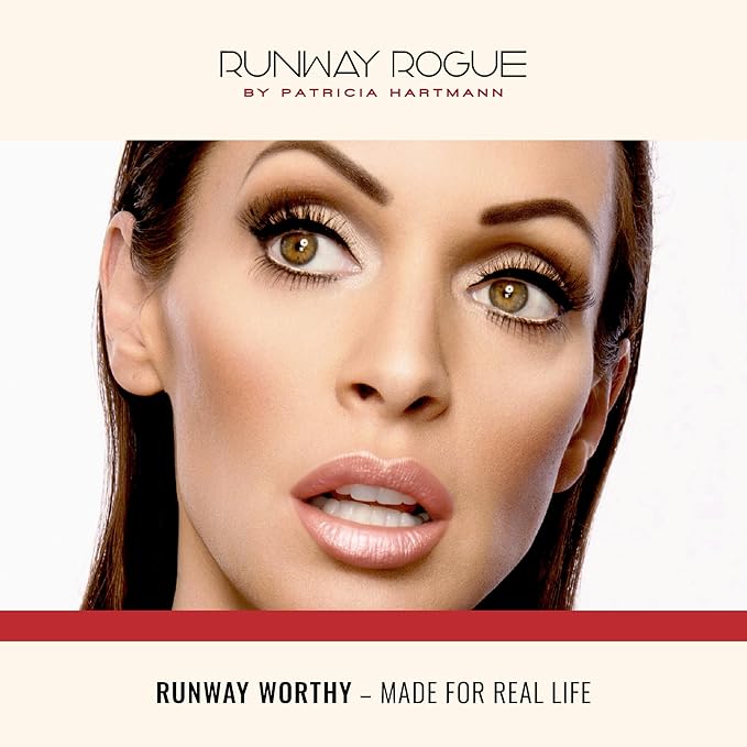 Runway Rogue Pearl Glam Long Wear Shimmer Liquid Lipstick, Metallic Nude/Pale-Pink Lipstick with Silver and Gold Shimmer, ‘Soft Box’