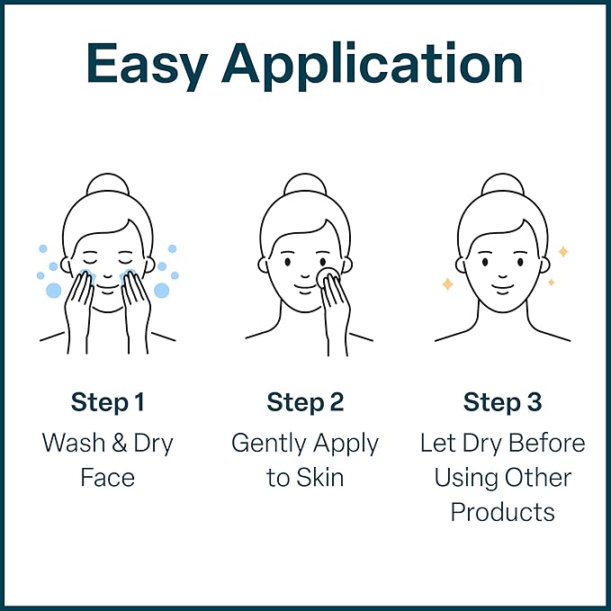 QRxLabs Glycolic Acid - Resurfacing Peel Pads - 50-Count Jar - Exfoliating Face Pads With Vitamins B5, C & E & Green Tea Extract - Calendula & Alcohol-Free Rinse-Free