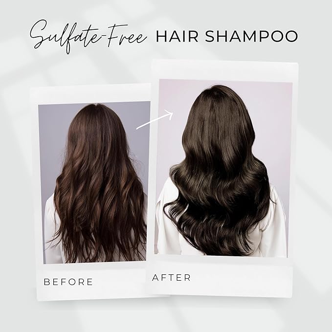 DANI Naturals Shampoo - Lemongrass Lavender - Calming for the scalp; Scalp redness reduction; Reduces dandruff & dryness, 12 oz