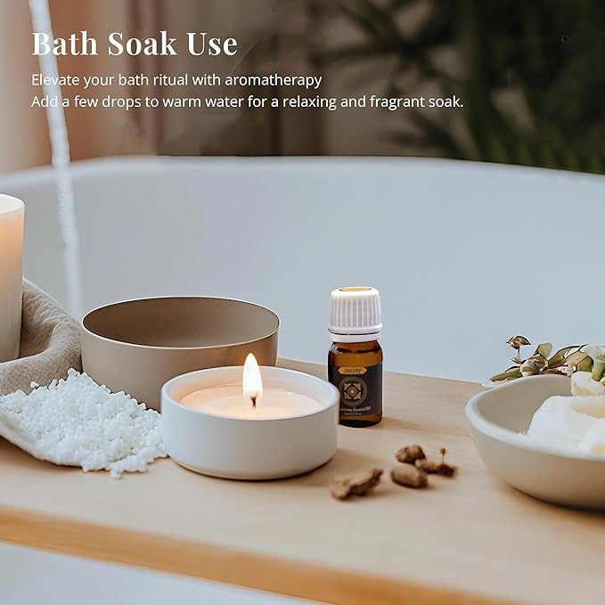 Essential Oils Gift Set – 8×5ml for Sauna Aromatherapy, Diffuser, Spa & Candle Making – Lavender, Frankincense, Peppermint, Rosemary, Tea Tree, Lemon Eucalyptus & More