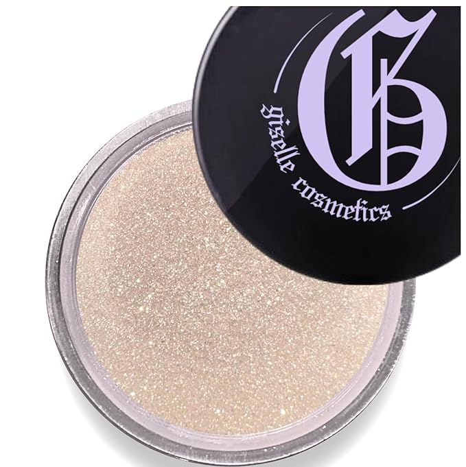 Pearl Diamond Mineral Loose Eyeshadow - Organic, Talc Free, High Pigment, Non-Toxic Make Up - Shimmer, Glitter, Iridescent Eyeshadow Palette - Natural Moondust Eye Shadow