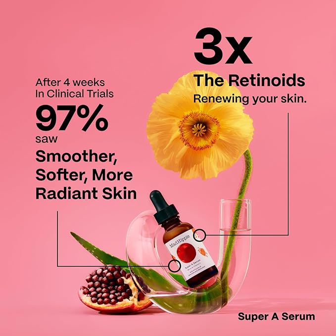 Mad Hippie Travel Essentials – Vitamin C Serum, Triple C Night Cream, Super A Serum + Jelly Cleanser in a 100% Recycled Toiletries Bag, Cruelty-Free