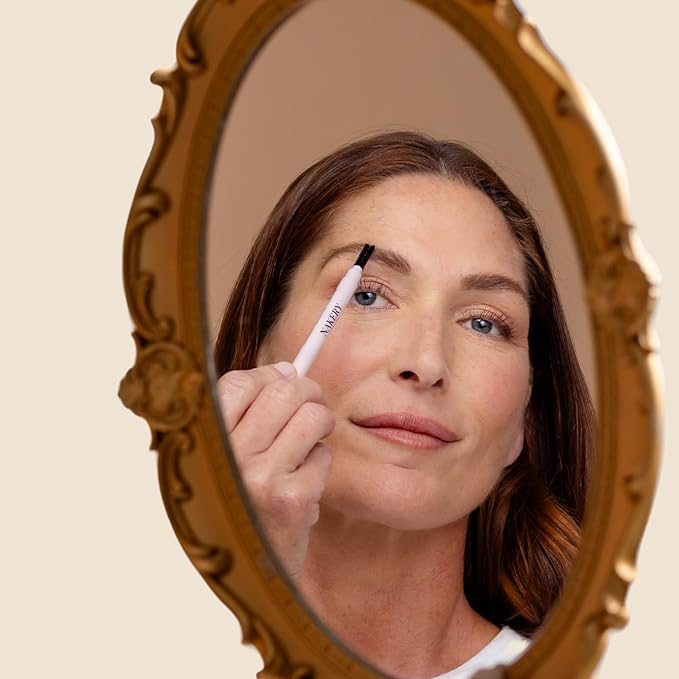 Nakery Universal Eye Brow Pencil Duo - 3-in-1 Eyebrow Pencil with Color-Adapt Technology for Natural & Flawless Brows - Precision Eyebrow Liner Infused with Castor Oil, Hyaluronic Acid & Vitamin E