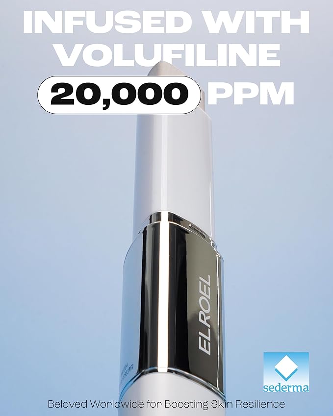 Blanc Cover Cream Stick V White - Korean Color-Changing Foundation Stick with Volufiline - Medium to Full Coverage Dewy Finish Base Makeup - Dual-Ended with Detachable Brush (205 Deep)