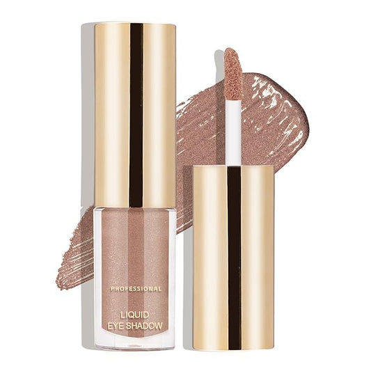 Boobeen Liquid Matte Eyeshadow, Long Lasting Waterproof Liquid Eye Shadow, Velvet Matte Cream Eyeshadow, Neutral Nude Eye Shadow Makeup