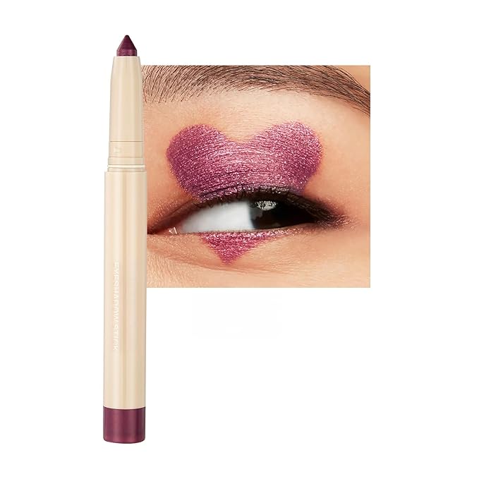 Waterproof Creamy Eyeshadow Stick Eye Shadow Eyeliner Brightener Pencil Crayon Shimmer Purple