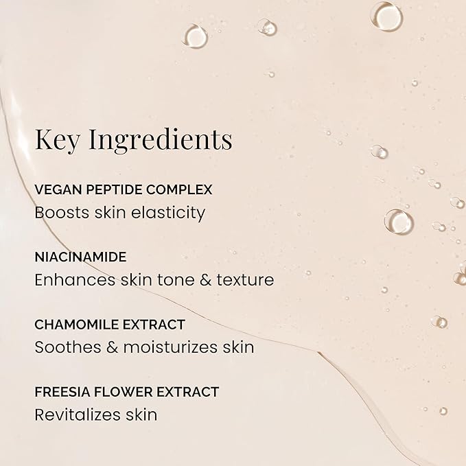 BEIGIC Treatment Essence - Hydrating Face Essence for Radiance & Smooth Skin Texture with Vegan Peptides & Niacinamide for Glass Skin (1.01 Fl. Oz)