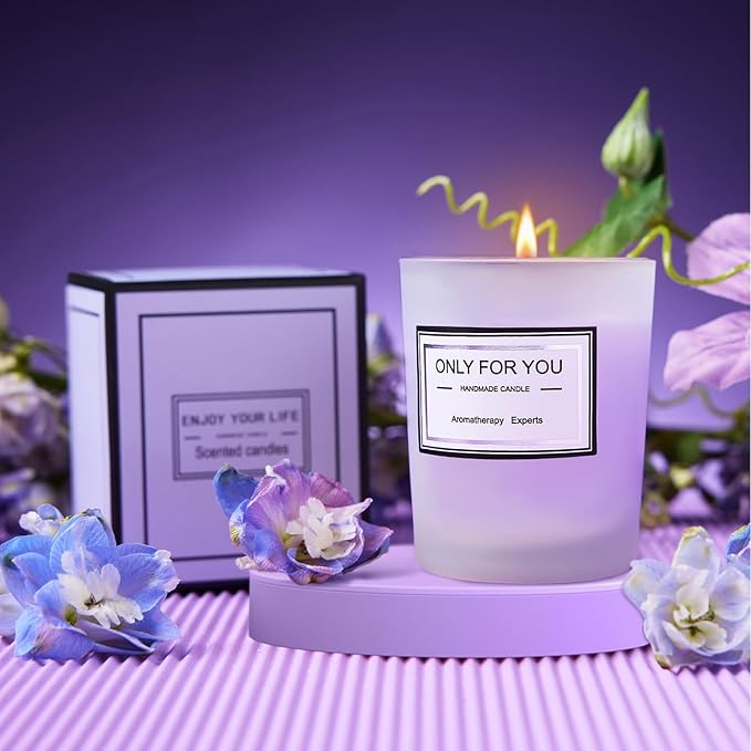 Self Care Gifts for Women, Unique Birthday Gifts, Thinking of You, Get Well Soon Care Package with 20oz Initial Tumbler, Christmas Relaxing Spa Gift Box Basket for Her Sister Best Friends Mom (D)