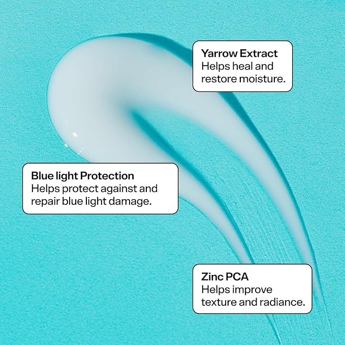 Bubble Skincare Level Up Gel Face Moisturizer for Oily Skin - Balancing + Hydrating Face Lotion with Niacinamide + Zinc to Improve Texture + Reduce Shine - Daily Lightweight Facial Moisturizer (50ml)