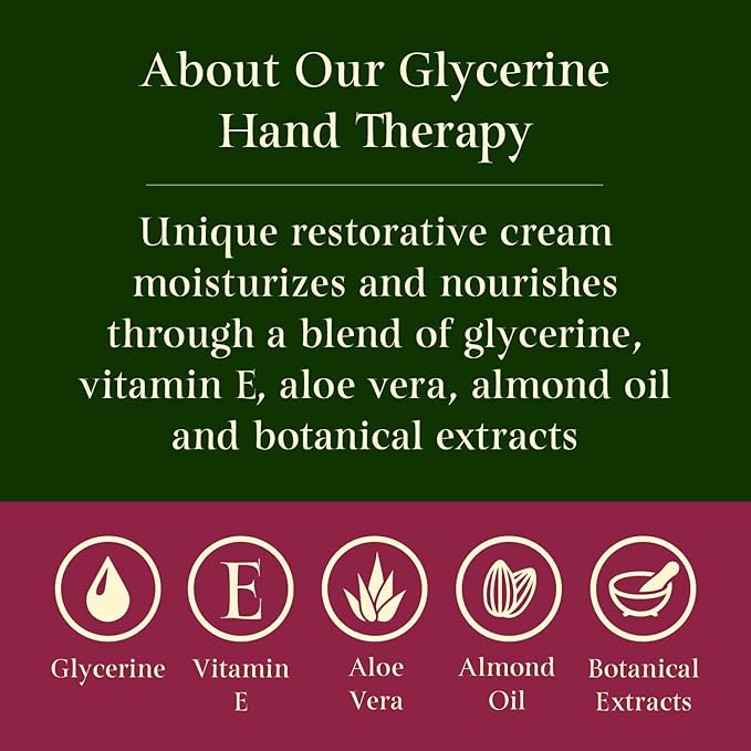 Camille Beckman Glycerine Hand Therapy Cream, White Pumpkin & Cardamom, 6 Ounce