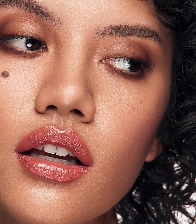 MAKE Beauty Cream Supreme Long-Lasting Lipstick. High Impact Hydrating Lip Color with Emollient Moisturizing Formula. Creamy Semi-Glossy Lipstick - Shade, Equilibrium