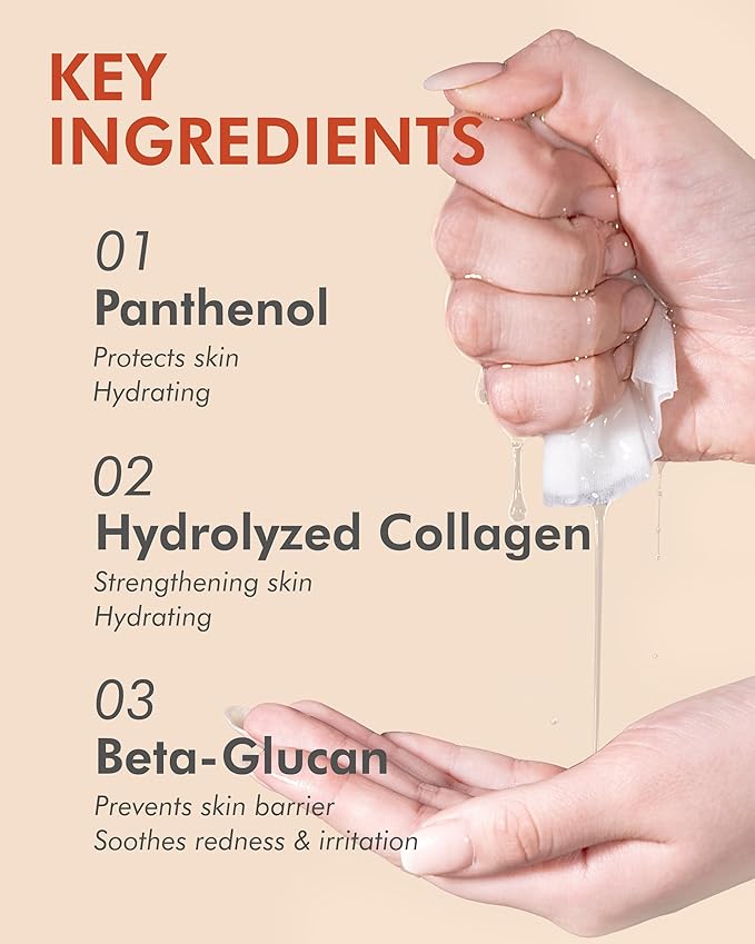 DERMAL Red Ginseng Collagen Essence Mask - Reduces Wrinkles, Radiant Skin, Rejuvenating Skin - Hypoallergenic Skin Friendly Sheet