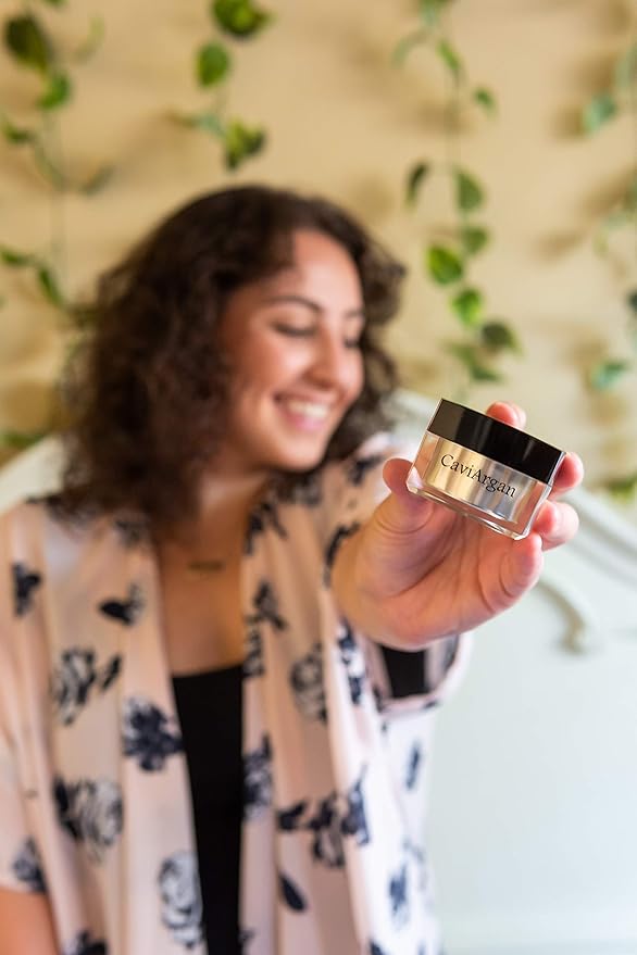 Essence Of Argan Caviargan Anti Aging Face Cream with Argan Oil, Matrixyl & Botanicals - Hydrating Face Moisturizer Wrinkle Cream - Anti-Aging Formulzza for Reducing Fine Lines and Dullness - 1 Fl Oz