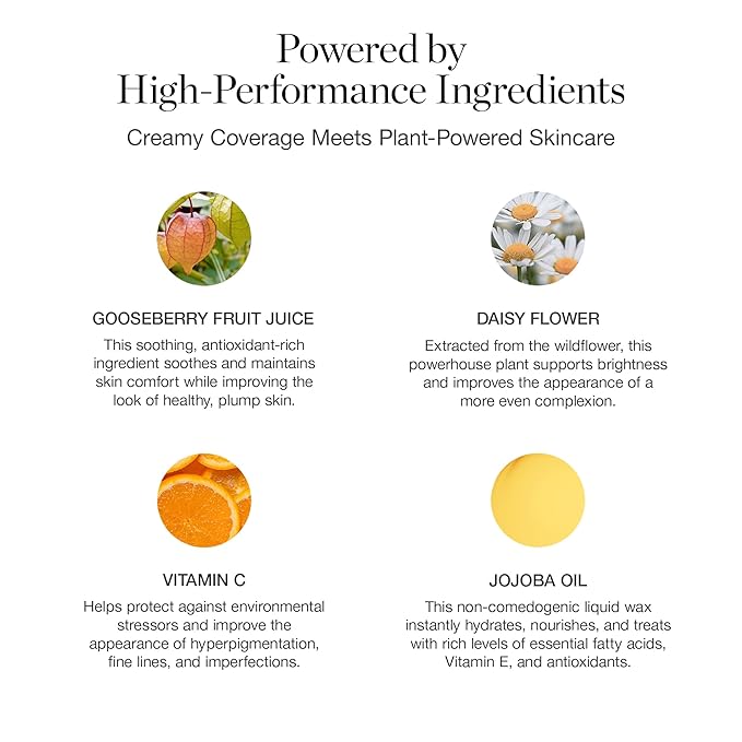 Ogee Complexion Perfecting Liquid Foundation - Lightweight Tinted Moisturizer For Face (Spruce 12.75N - Deep, Bronze Undertones) - with Vitamin C & Jojoba Oil - Certified Organic & Made in USA