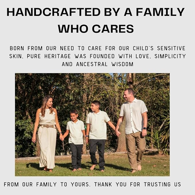 Pure Heritage Handmade Tallow Balm – Grass-Fed & Finished Moisturizer & Healing Cream with Frankincense & Cedarwood | Natural Care for Sensitive Skin, Eczema, Rosacea, Babies, Men & Women (2oz)