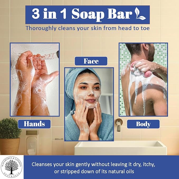 Wavertree & London Cosmopolitan Scented Natural Soap (2 Bars), 7oz Moisturizing French Triple Milled Soap Bars enriched with shea butter - Pure Plant Based Bath & Body Bars for All Skin Types