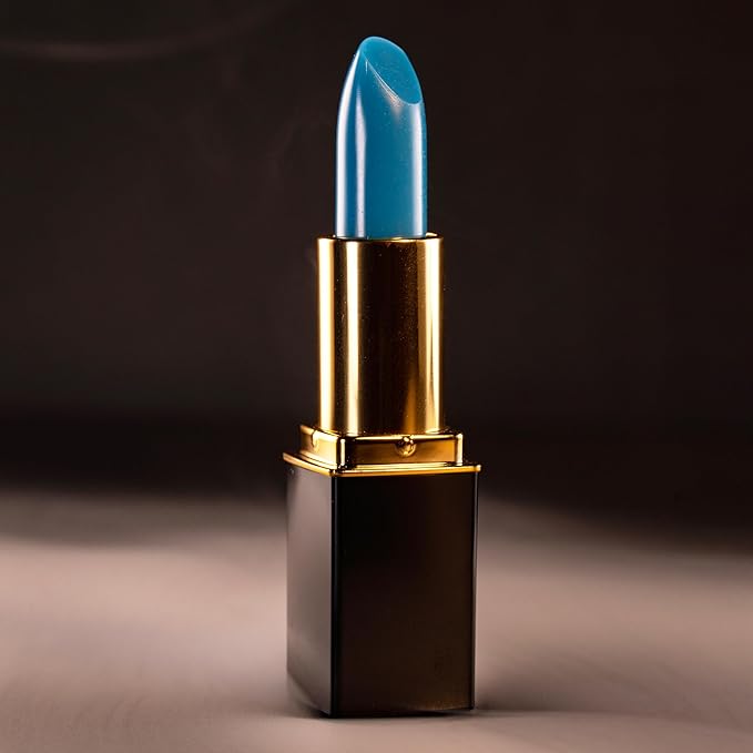 L’Paige LBL – BLUE Color-Changing Lipstick | Aloe-Vera Based, Long-Lasting, Moisturizing | Rich Pink-to-Burgundy Hue with a Creamy Finish