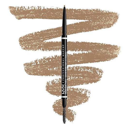 NYX PROFESSIONAL MAKEUP Micro Brow Pencil, Precise Tip, Waterproof, Vegan Eyebrow Pencil - Rich Auburn