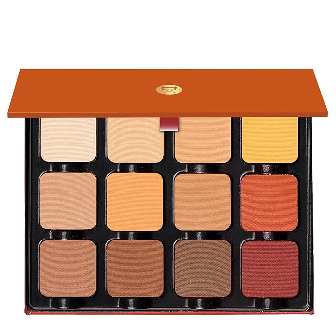 Viseart Paris Petites Pro Luxe Eyeshadow Makeup Palette (Warm Mattes)