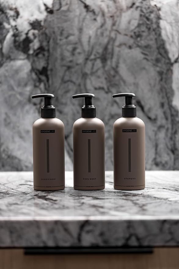 Men's Ultimate Shower Trio – EWG Verified Body Wash + Shampoo + Conditioner (All are 10 oz) – Sulfate/Paraben-Free, Gentle for All Skin & Hair Types