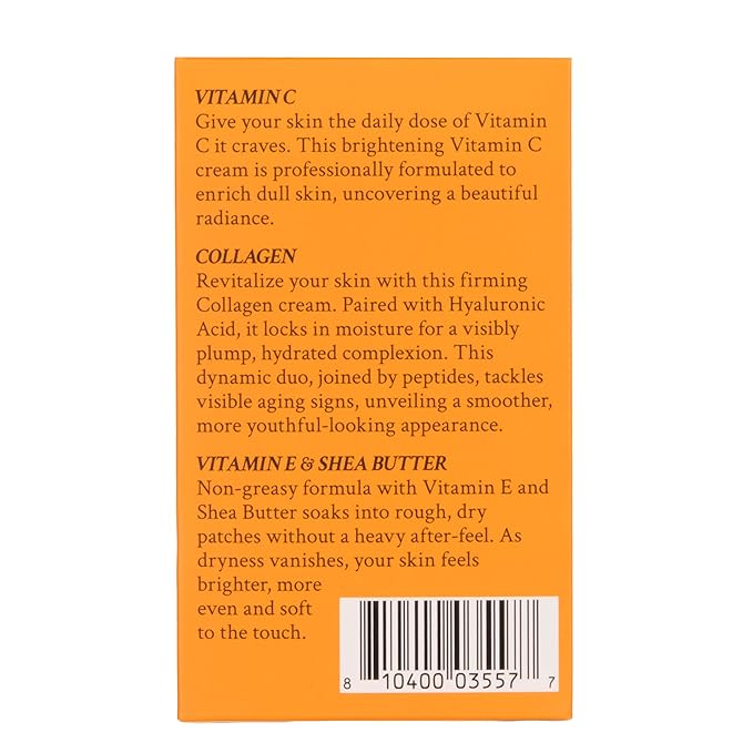 Elastalift Vitamin C Firming Face Cream Moisturizer Skin Care Facial Lotion, Potent Vitamin C Gel Cream For Face Targets Dry Skin, Age Spots, Wrinkles, Hyperpigmentation, & Sun Damaged Skin, 2 Fl Oz