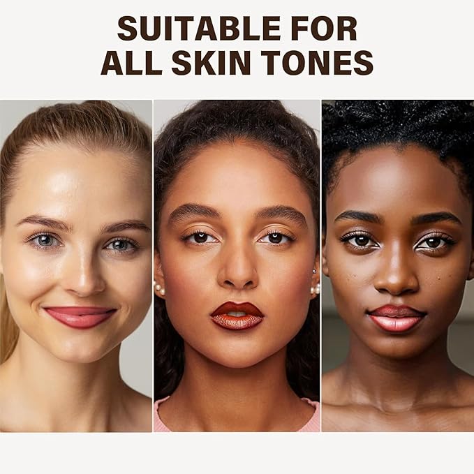 Peel Off Lip Stain Set – 3 Colors Long Lasting Lip Tint, Smudge-Proof, Transfer-Proof, Kiss-Proof, Vegan Lip Makeup Gift for Her