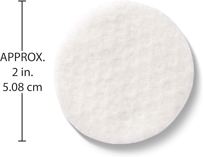 Simply Soft Premium Cotton Rounds, 100% Pure Cotton, Absorbent Cotton Pads, 100 Count (Pack of 36)