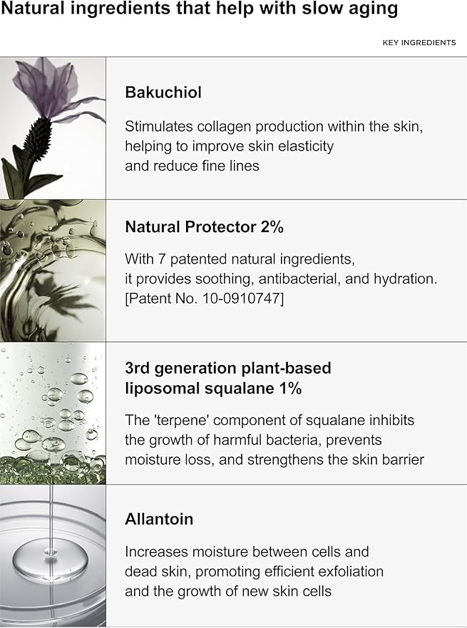 [FINDIVE Official] Bakuchiol Liposome Ampoule Toner, Bakuchiol, Plan-Based Retinal Alternative, Liposomal Squalane1%, Allantoin, Anti Wrinkle Toner, 5.07fl.oz