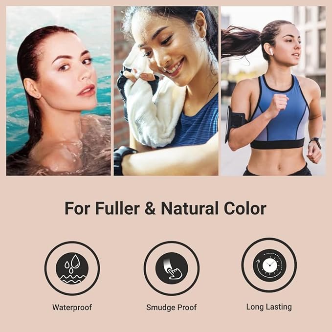 MINA iBrow Henna Hair Color Professional Tint Kit with Brush Combo Pack | Covers Gray Hair-Lasts up to 6 weeks | No Ammonia No Lead | Vegan & Cruelty Free | up to 30 Applications (Blonde)