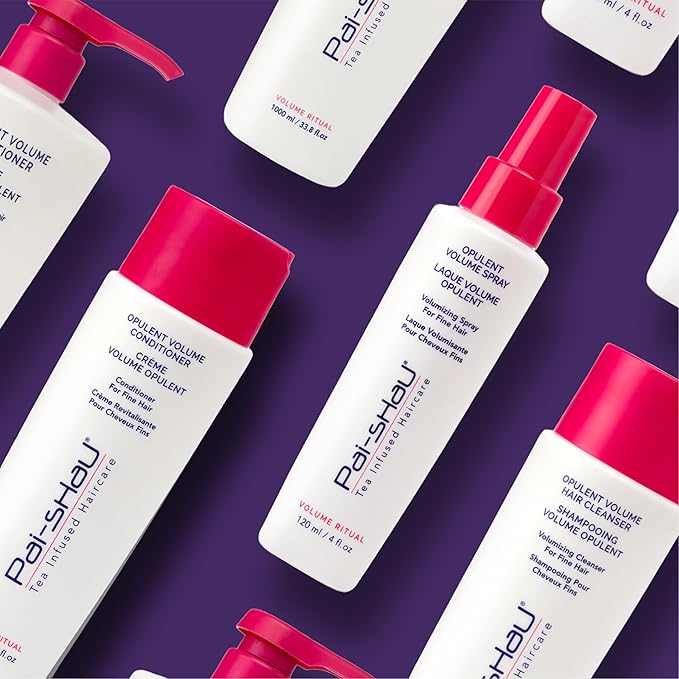 Pai-Shau Opulent Volume Spray - Volumizing Spray for Fine Hair - Provides Improved Texture, Weightless Volume and Lift - Volume Spray for Women - 4 Fl Oz