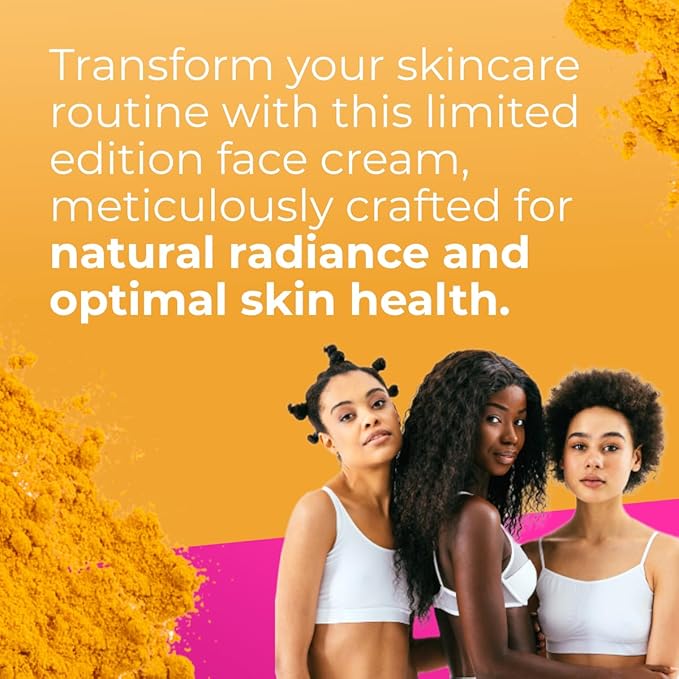 Glo Melanin Nourishing Face Cream – Hydrating Daily Moisturizer for Radiant, Even-Looking Skin – Vegan, Paraben-Free Formula for a Healthy Glow (2 oz)