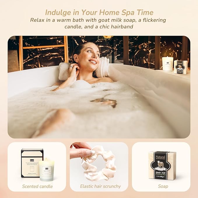 Gift Set, 10 Pcs Self Care Basket for Women, Get Well After Surgery, New Mom Care Package, Thinking of You for Mom Wife Friends Sister Her