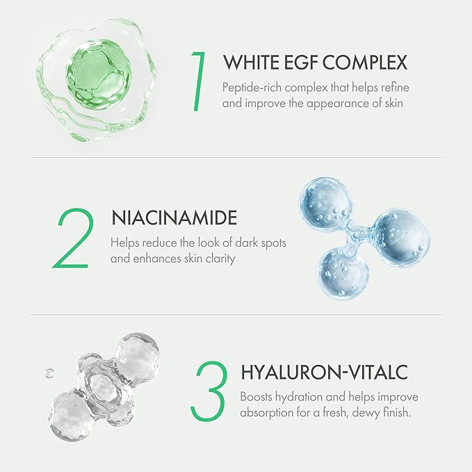 Easydew Mela B Toning Ampoule Cushion Refill - 3-in-1 Age-Defying Sun Shield Full Coverage Cushion Foundation with Niacinamide & Hyaluron-Vital C - Face Makeup Korean Skin Care 0.45 oz (#17 Ivory)