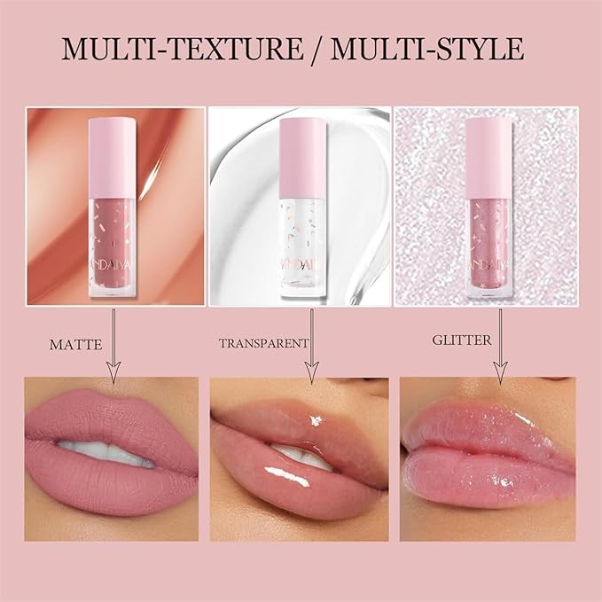 12Pcs Nude Matte Liquid Lipstick Set, Waterproof Long Lasting Non-Stick Cup 12 Colors Nude Lipstick 24 Hour Not Fade Matte Lipstick Professional Lip Gloss Makeup Mother's Day Gift Sets for Women
