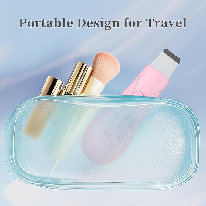 Blackhead Remover Tools, Black Head Remover for Face and Nose, Deep Pore Cleaner for Daily Skin Care, Skin Care Tools for Men and Women, Travel Blackhead and Whitehead Removal (Pink)