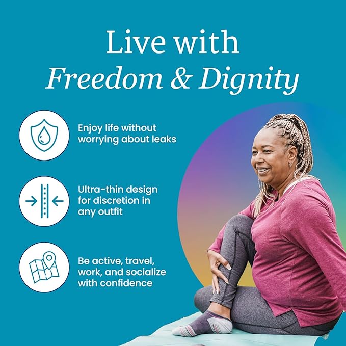 NorthShore DynaDry Pads for Women, Ultimate, Starter Pack/4