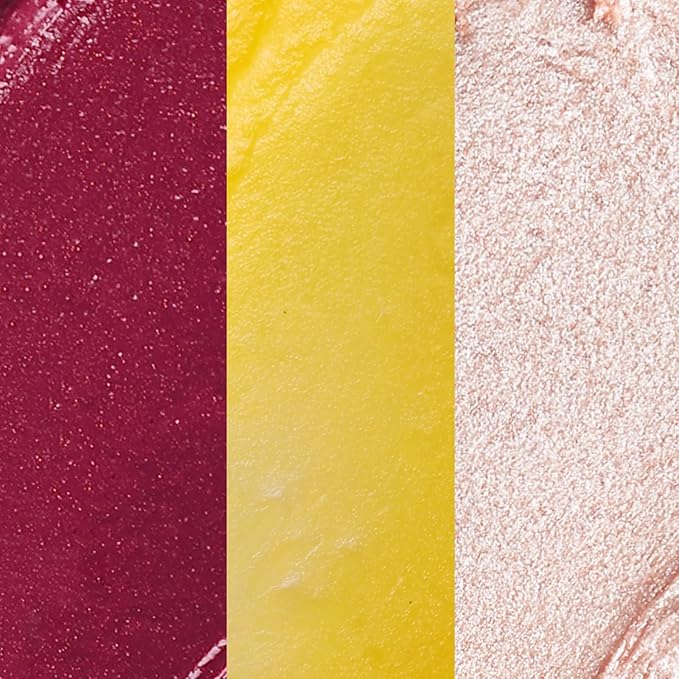 KIMUSE Multi Stick Trio Face Makeup, Cream Blush Stick for Cheeks & Lips, Contour Stick & Highlighter Makeup Sticks for All Skin