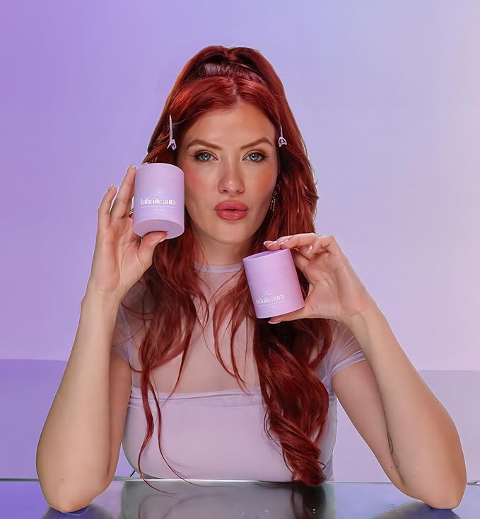 Infinite Aura Face Moisturizer, Hydrating Ceramide & Hyaluronic Acid Cream with Copper Peptide (GHK-Cu) & Vitamin C, Barrier-Repair for Dry/Sensitive Skin, 1.7 oz