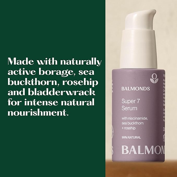 Balmonds Ultimate Skincare Set – Rosehip Scar Oil, Bath & Body Oil, Skin Salvation Balm & Super 7 Serum – 100% Natural, Vegan & Cruelty-Free – Hydrating & Nourishing for Dry, Sensitive & Fragile Skin