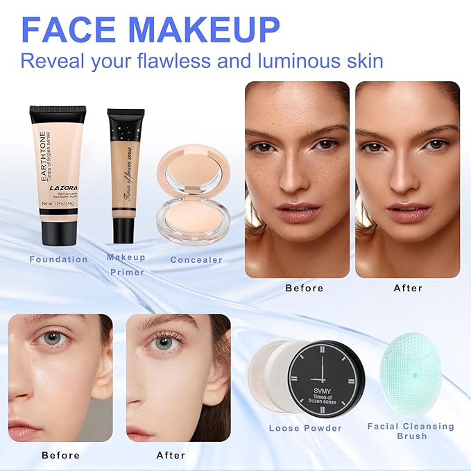 Makeup Set Makeup Kit for Teens Girl Makeup Kits for Teenagers Make Up Gift Set for Teenager Girls Beginner Makeup Sets for Girls 10-12