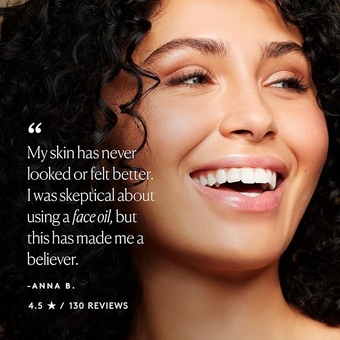 Naked & Thriving Detox Balancing Face Oil | Organic, Vegan, & Natural-Derived Skin Care | For Oily and Blemish-Prone Skin | with Jojoba, Primrose and Almond Oils f(1.18 oz/35 mL)