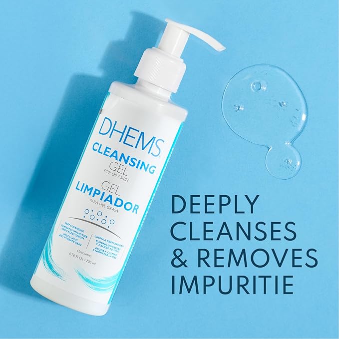 Cleansing Gel Daily Face Wash and Makeup Remover for Oily and Mixed Skin 6.76 Ounces