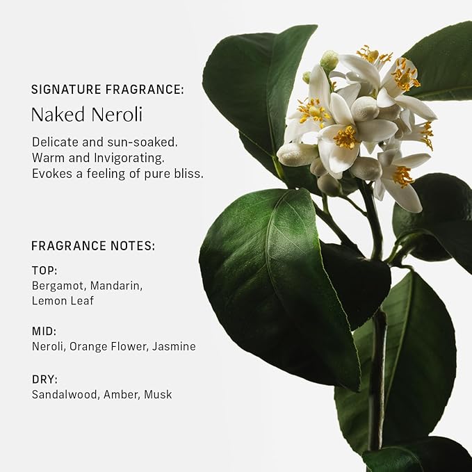 Nutrient Rich Body Cream. Naked Neroli Nourishing Moisturizer with Niacinamide and Banana Flower Extract. Deep Hydration, Thick Body Lotion, Dry Skin Cream for Women and Men, 8 Fl Oz