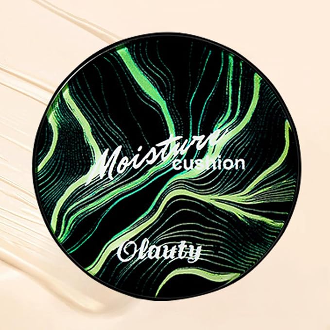 Moisture Cushion CC Cream Foundation for Mature Skin - Flawless Concealer BB Cream with Mushroom Sponge, Long-Lasting Waterproof Air Cushion, Natural honey and pine Makeup, Even Skin Tone（06# BROWN）