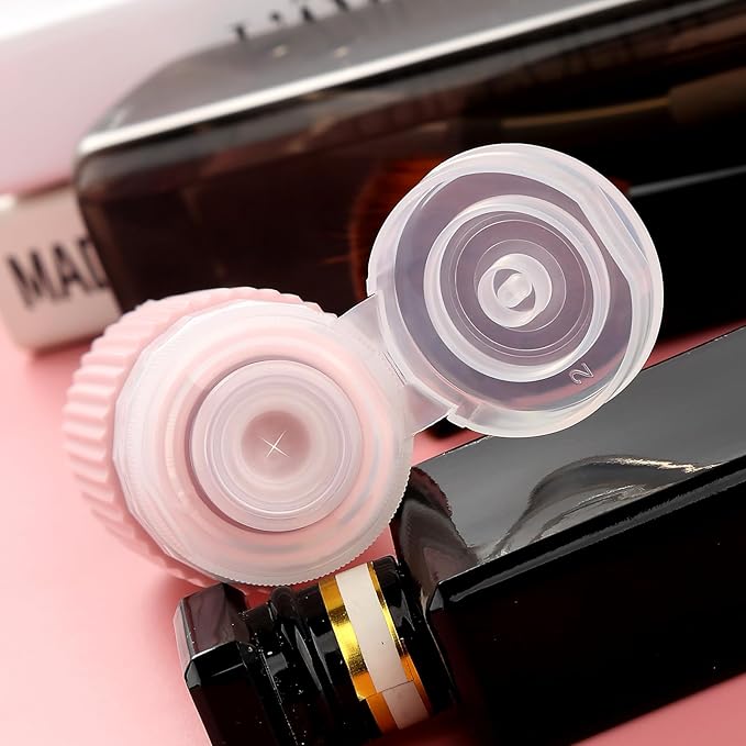 16 Pack Travel Bottles for Toiletries, Oversize Silicone Travel Containers jar for Toiletries, Leak Proof Refillable Liquid Shampoo And Conditioner Travel Essentials toiletry Bottles