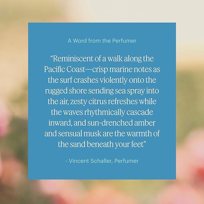 Aera Pacific Surf - Essential Oil for Home – Invigorating Ocean Fragrance - Notes of Marine and Cedarwood - Scent Refill - Works with The Aera Diffuser