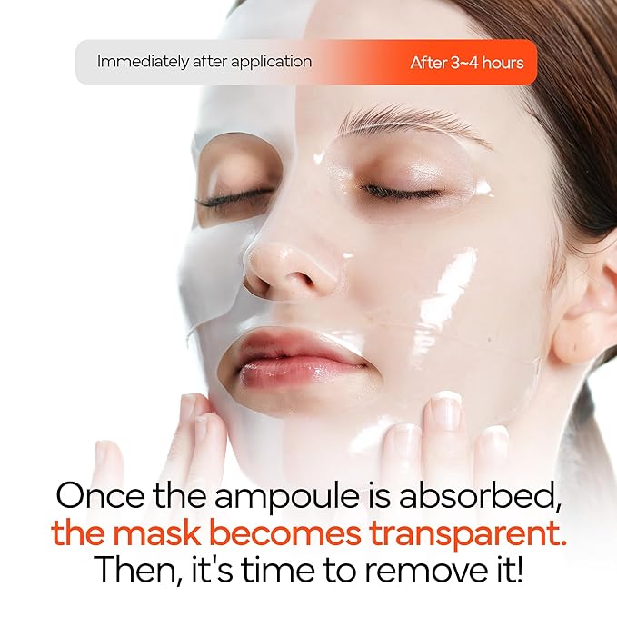 Collagen Jelly Hydro-bomb Plump Mask, Hydrating 39g x 4ea Real Collagen Mask, Firming and Moisturizing for Glow Skin, Collagen Water over 670,000 ppm