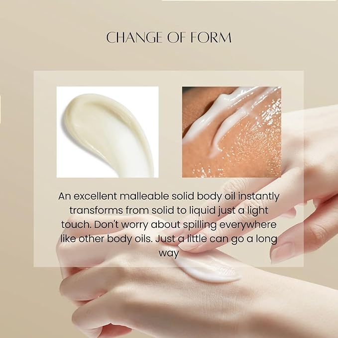 benatu Rose Oil Massage Balm for Dry Skin Care, Scented Body Butter with Vitamin E for Women and Men, Moistening & Firming Body Oil, Blends with Cedar, Ylang Ylang, Patchouli 3.53 oz