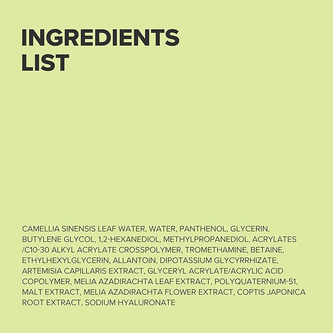 Beauty of Joseon Calming Serum Green Tea Panthenol Soothing, Moisturizing Sensitive, Acne-Prone, UV Irritated Skin, Daily Korean Skin Care for Men and Women, 30ml 1 fl.oz