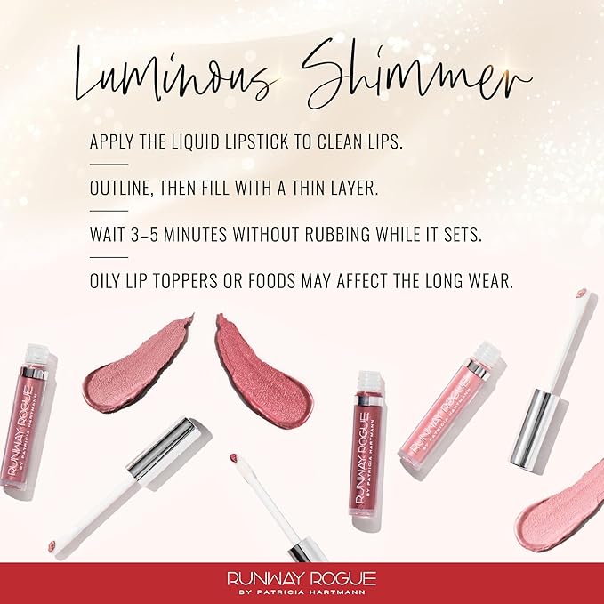 Runway Rogue Try Me x 3 Mini Long Wear Limited Edition Liquid Lipstick Set, Melrose Trio (‘Boss Babe’, ‘Call Back’, ‘Trophy Wife’)